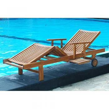 C&L Teca Sun Lounger