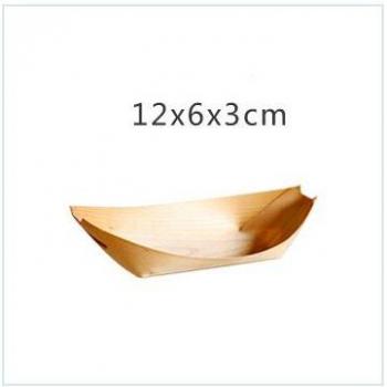 Wooden Sushi Boat Tableware