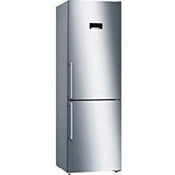 Bosch Serie 4 KGN36XIEP nevera y congelador Independiente 326 L E Acero inoxidable