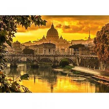 Golden Light Over Rome 1000-Piece Artwork Puzzle