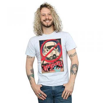 Star Wars Men's Rebels Poster T-Shirt L grey