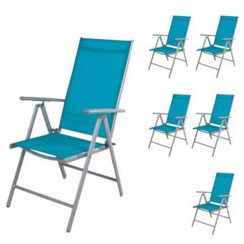 Mojawo 6er Set Klappstuhl