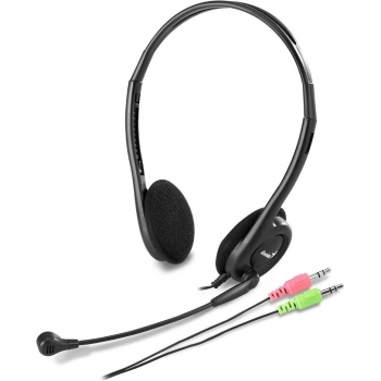Genius HS-200C Casque Oreillette Arceau Tête Jack 3,5 mm