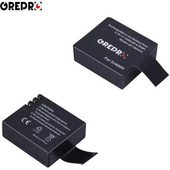 3er Pack SJCAM SJ4000 Akkus 1350mAh