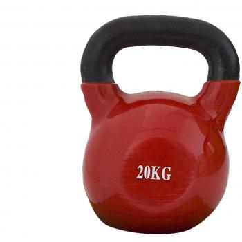 Mueble Rebecca: Kettlebell de 20 kg en hierro negro