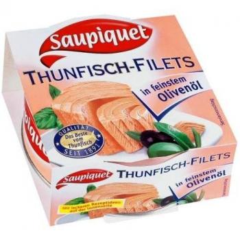 Saupiquet Rio Mare Thunfisch Filets in Olivenoel Konserve 185g
