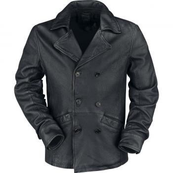Giacca di pelle Gipsy Butch LANTVW taglia M uomo nera