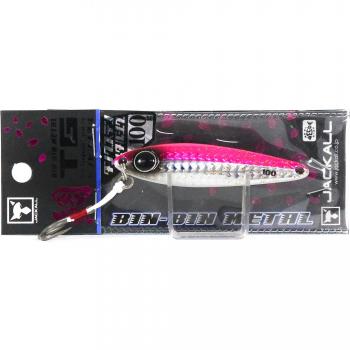 Jackall Metall‑Jig-Schachtel TG Tungsten 100 g Micro Pink (4770)