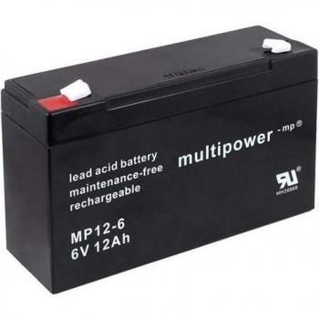 Powery MP12-6 Bleiakku 12000 mAh