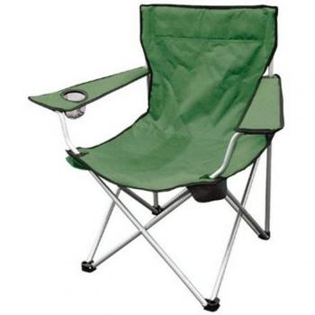 BURI Camping Sessel Grün