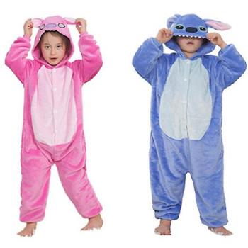 Costume Enfant Stitch Bleu Rose 130-140CM