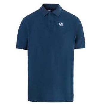 Uomo Polo North Sails Piquet Dark Denim L