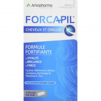 Forcapil Capsules pour Cheveux et Ongles