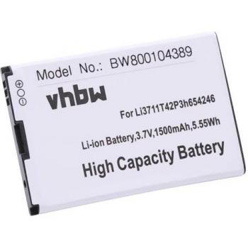 Vhbw 1500 mAh Akku für ZTE F165
