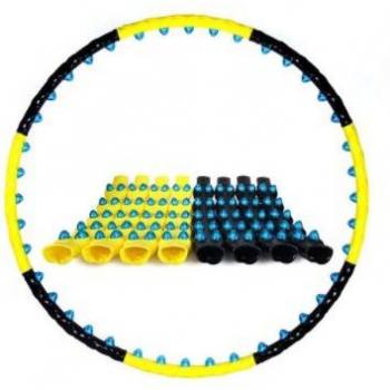 SlimTone 7/8 Detachable 2-Row Magnetic Fitness Circle for Weight Loss