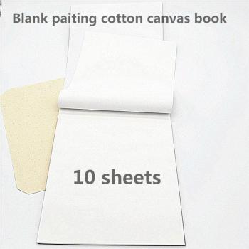 Oil Painting Canvas Pad – 10 Sheets, 280g Cotton