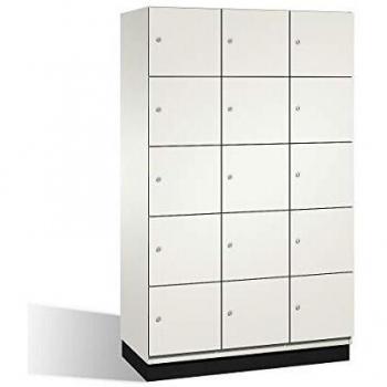 Casiers en acier blanc pur CAMBIO