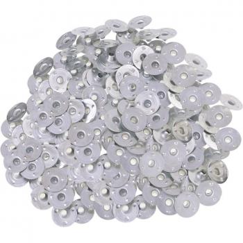 500pcs Metal Candle Wicks with Self-Centering Tabs for Candle Making 12.5x3mm