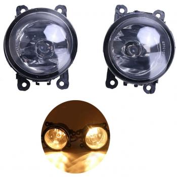 WANOOS H11 Dual Front Fog Lamp Set – Includes Bulbs, Fits Ford Focus/Explorer/Mustang/Ranger