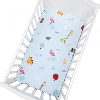 EGMAOBABY Mini Crib Fitted Mattress Cover 130*70 cm