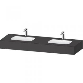 Lavabo a Schiuma Qatego con console 1600x550x170 mm – Duravit