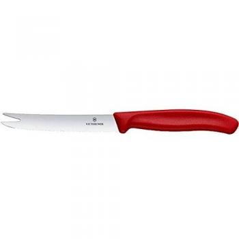 Victorinox Swiss Classic Red Serrated Cheese Knife