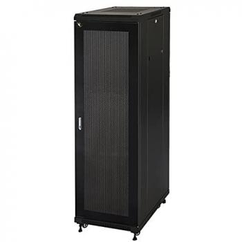 Armadio Rack 19 42U Porta Traforata Nero (A)2055 (L)600 (P)800