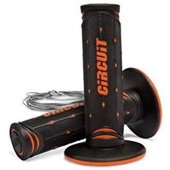 Manopole grip Jupiter MA042-219, colori Nero e Arancione (Circuit)