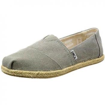TOMS Damen Alpargata Classic Espadrilles, Grau, 38.5 EU