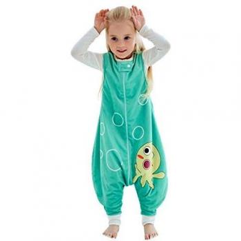 MICHLEY Nanna Verde Bambini 5-6 Anni con Piedini