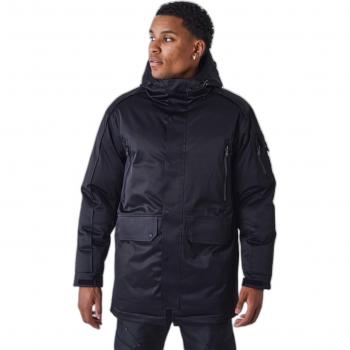 Lange Herrenjacke mit Multitaschen Project X Paris
