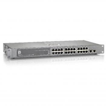 Level One Switch FGP‑2412W480 – 24‑Kanal Gigabit Ethernet