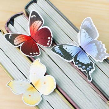 14 Stück Schmetterling Buchmarkierer