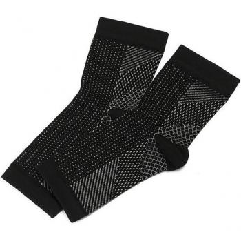 Black Foot Sleeve Support Socks