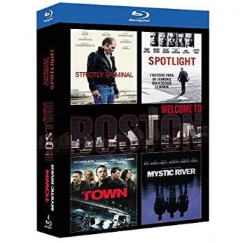 Collection Boston : Strictly Criminal, Spotlight, The Town, Mystic River en Blu-ray