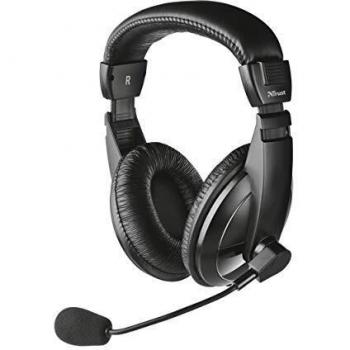 Cuffie Stereo Trust Quasar con Mic Integrato