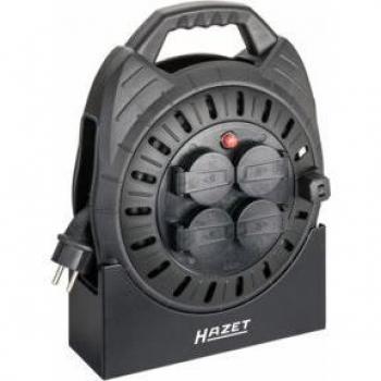 Hazet 161N-3D/2 Avvolgicavo 10.00 m Nero con supporto