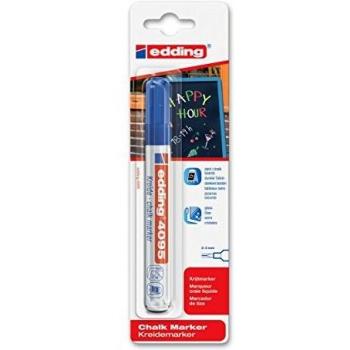 Edding Kreidemarker 4095 2-3mm blau (10er Pack)
