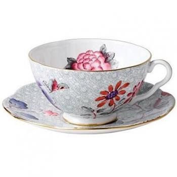 Cuckoo Green Tea Cup & Saucer Set