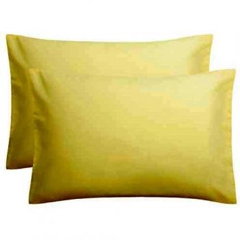 FLXXIE Microfiber Pillowcases, Ivory, 50 x 75 cm