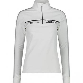 CMP Women’s Half‑Zip Fleece Top, Size L, White