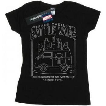Chemise coton féminine Marvel The Punisher – Bataille de Frank Castle