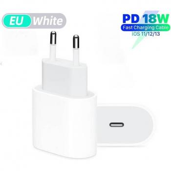 18W USB-C Power Delivery Charger for iPhone 12 Pro Max, 11, XS, XR