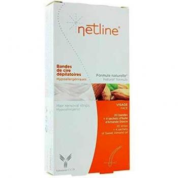 Netline Underarm Hair Removal Cold Wax Strips for Sensitive Skin