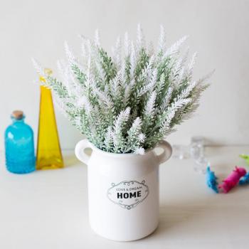 Ramo de Flores Artificiales de Lavanda 38cm para Casa