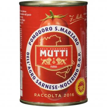 Mutti Pomodoro San Marzano geschälte Tomaten in eigenem Saft – 400 g