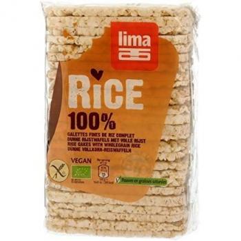 Bio-Lima Salz-Reiswaffeln – 130 g, eckig