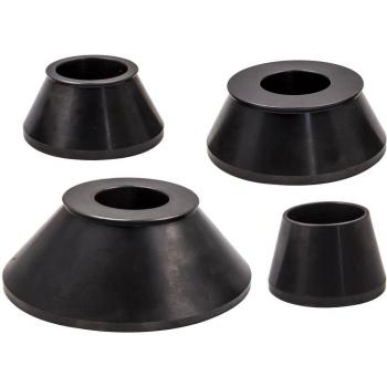 Réparation pneus voiture : Kit 4 pièces de cône conique standard 40 mm Accuturn