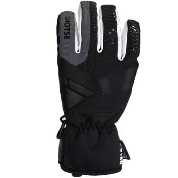 Herren Skihandschuhe Lhotse Pierzon in Grau und Schwarz