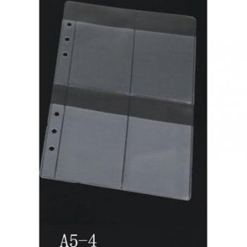Accessoires pochettes transparentes 10x – Sac à cartes et feuilles A5‑B7